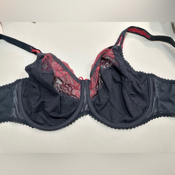 Prima Donna lace full coverage underwire lace embroidered bra 34 H (UK) - Picture 13 of 14